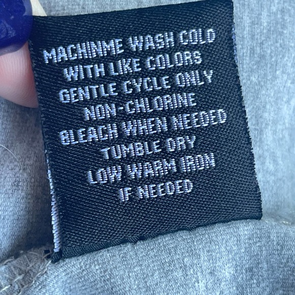 Civilized Shirt Mens Small Gray Embroidered Show No Love Short Sleeve - Picture 10 of 14